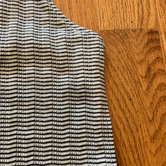 Express Black/White Striped Halter Top - Size S - Picture 5 of 12